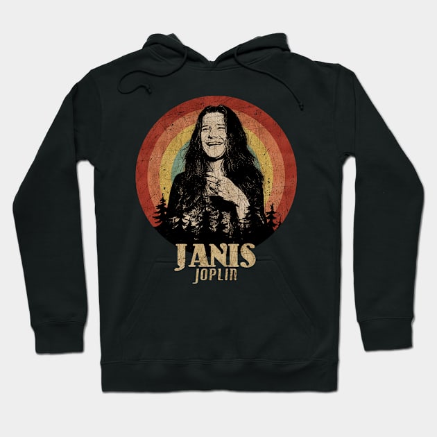 Retro Sunset Janis Joplin Hoodie by Next And Stop